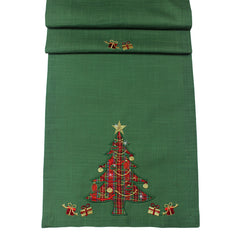Peggy Wilkins Tartan Tree Table Runner