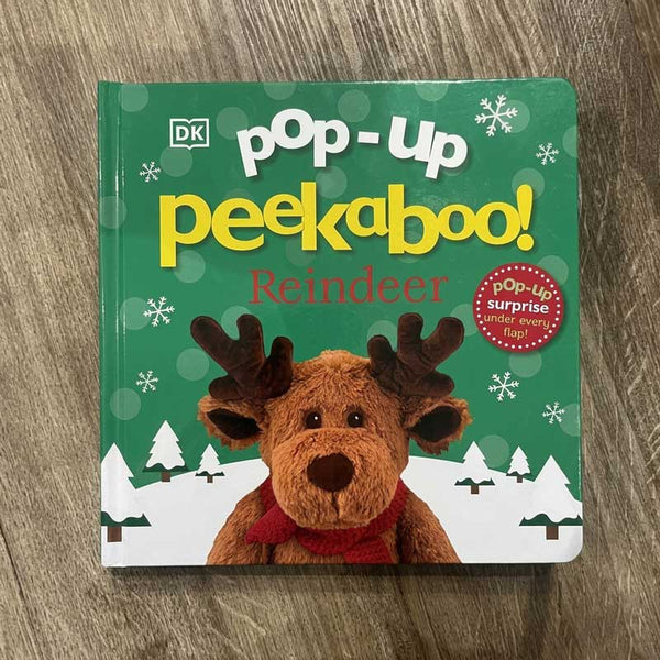 Pop-Up Peekaboo Reindeer Book