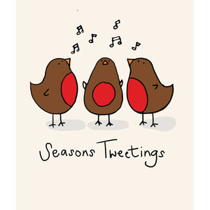 Portfolio Season's Tweetings Christmas Card