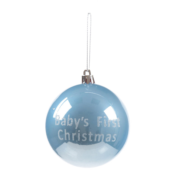 Premier Baby's First Christmas Bauble (Assorted Designs)