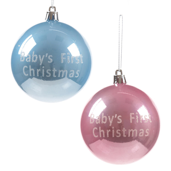 Premier Baby's First Christmas Bauble (Assorted Designs)