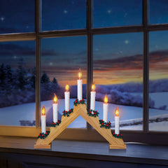 Premier Candle Bridge - Flickering Bulbs