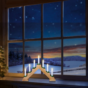 Premier Candle Bridge - Clear Bulbs