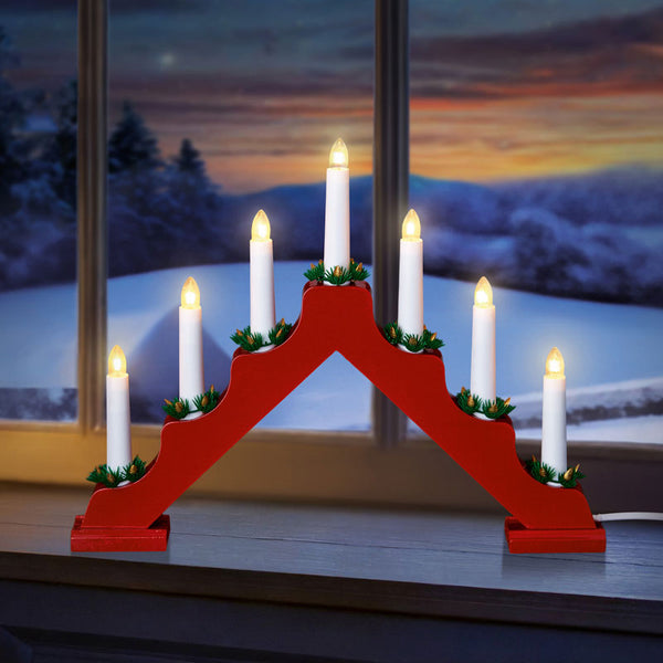 Premier Candle Bridge - Clear Bulbs
