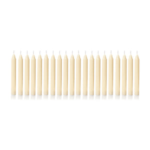 Premier Mini Red OR Ivory Candles - Pack of 20 (Assorted Designs)