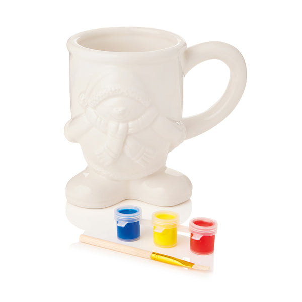 Premier Paint Your Own Shaped Mug (Assorted Designs)