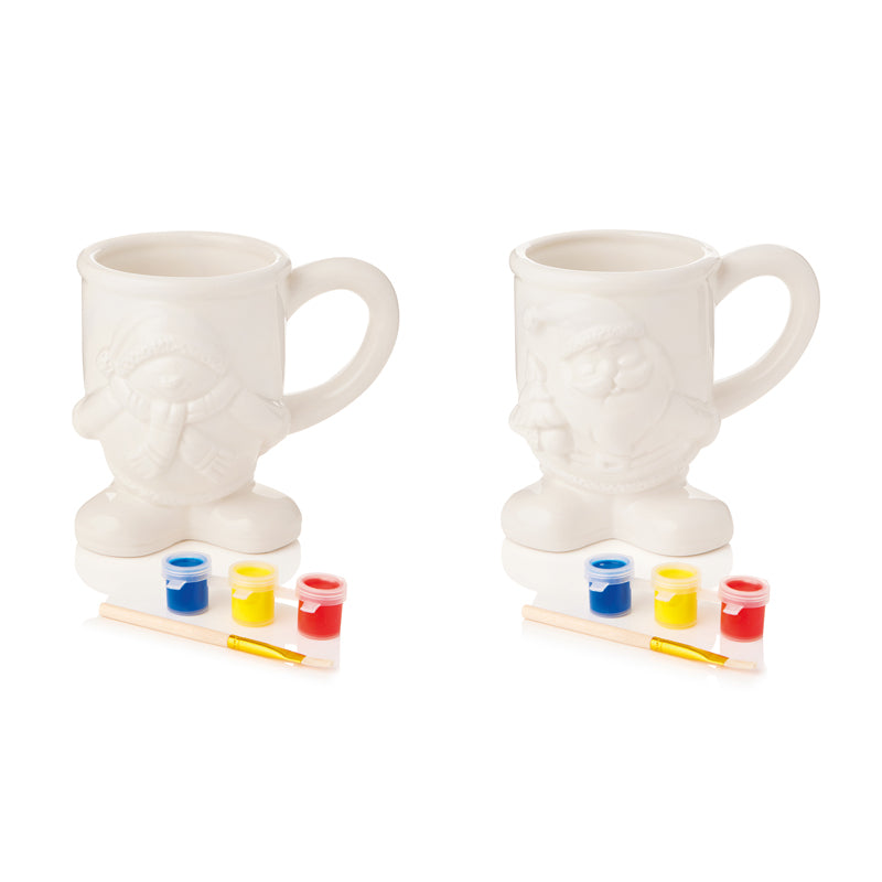 Premier Paint Your Own Shaped Mug (Assorted Designs)