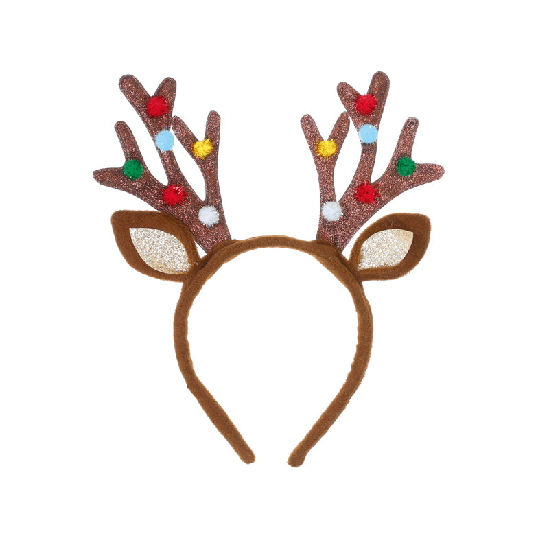 Premier Reindeer Pom Pom Headband