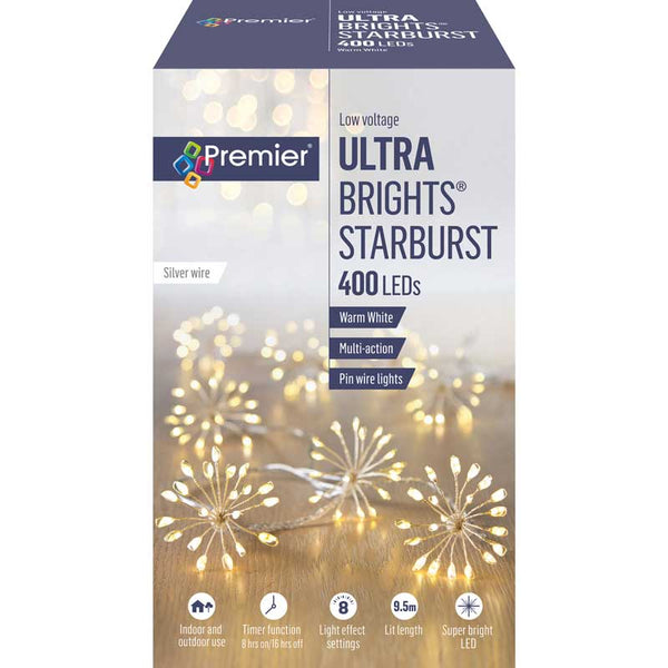 Premier Multi-Action LED ULTRABRIGHTS STARBURST with Timer