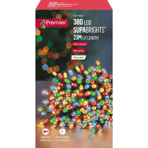 Premier Multi-Action LED SUPABRIGHTS with Timer