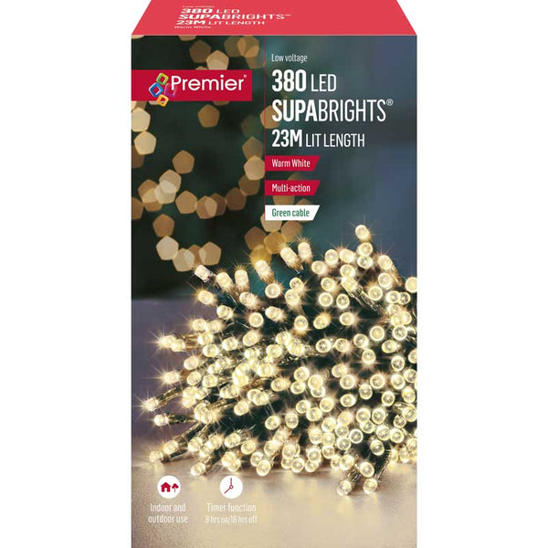 Premier Multi-Action LED SUPABRIGHTS with Timer