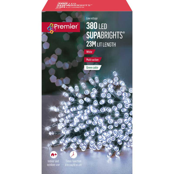 Premier Multi-Action LED SUPABRIGHTS with Timer