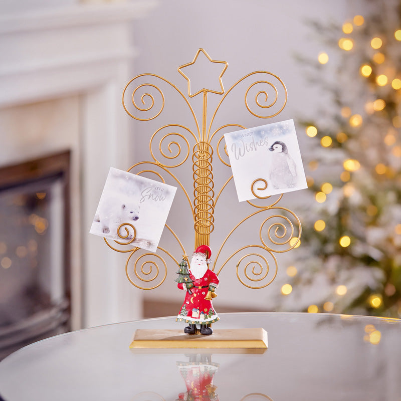 Premier Santa Swirl Card Holder