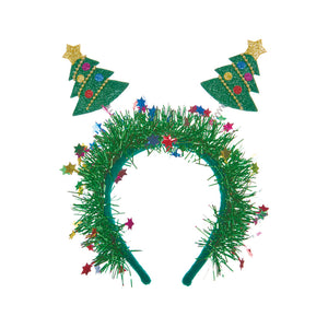 Premier Tinsel Christmas Tree Headband