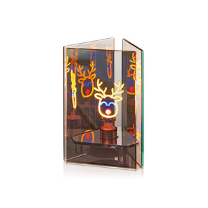 Premier Triple Sided Infinity Light - Reindeer