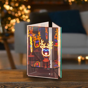 Premier Triple Sided Infinity Light - Reindeer