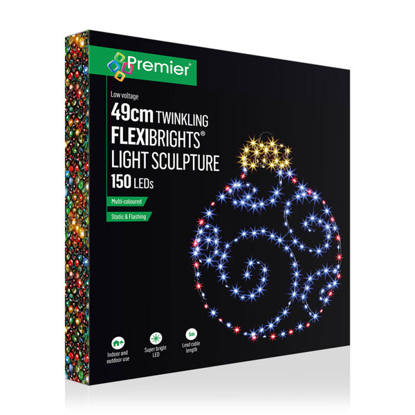 Premier Twinkling FLEXIBRIGHT Bauble