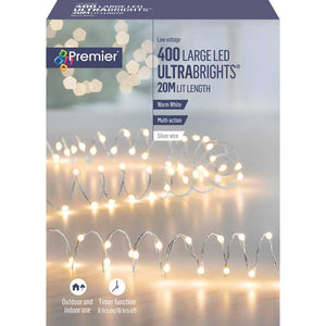 Premier 400 Multi-Action Large LED ULTRABRIGHTS with Timer