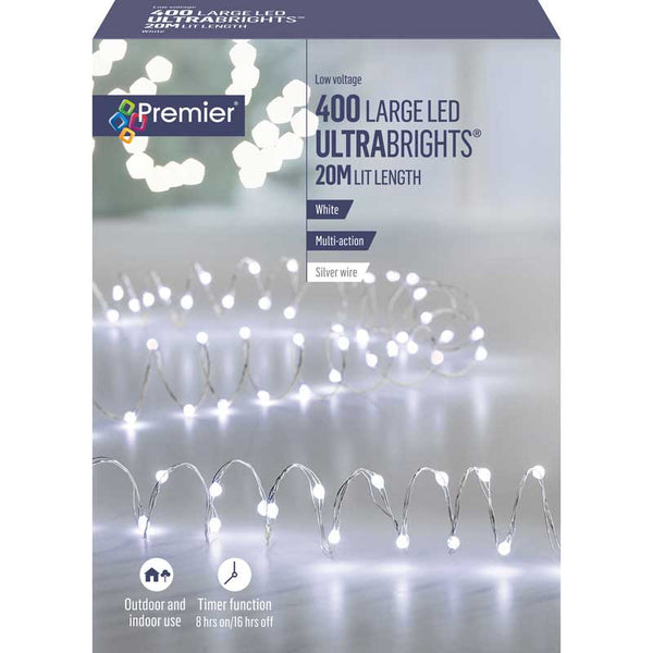 Premier 400 Multi-Action Large LED ULTRABRIGHTS with Timer