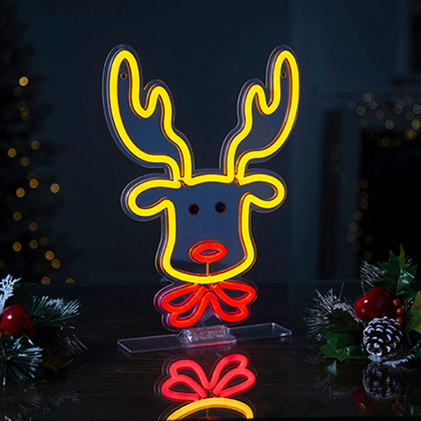 Premier USB Neon Reindeer Head