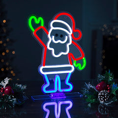 Premier USB Neon Waving Santa