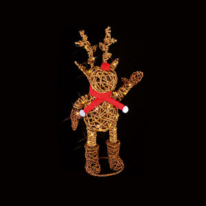Premier Waving Lit Red Nose Reindeer