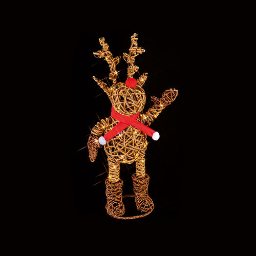 Premier Waving Lit Red Nose Reindeer