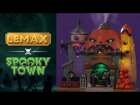 Lemax Poison Pumpkin Potpourri video