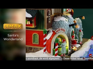 Lemax Santa’s Hot Springs Oasis