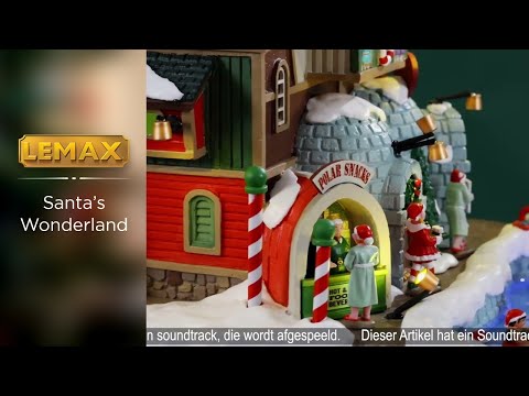 Lemax Santa’s Hot Springs Oasis
