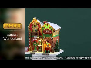Lemax Li'l Murph's Sleigh Shop video