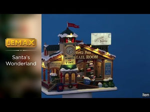 Lemax North Pole Mail Room