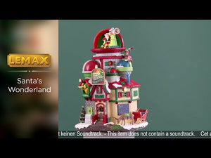 Lemax Santa's Stratospheric Observatory video