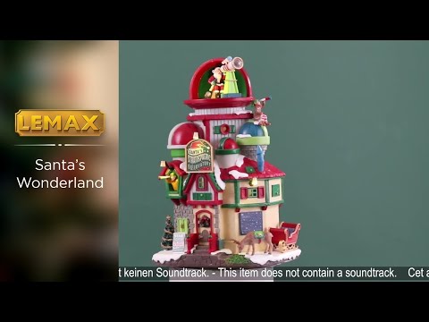 Lemax Santa's Stratospheric Observatory video