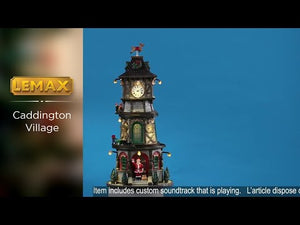 Lemax Christmas Clock Tower