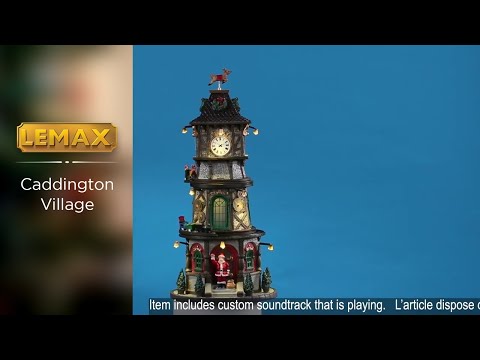 Lemax Christmas Clock Tower