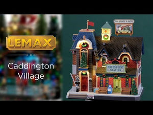 Lemax Greenpoint Railroad Station video