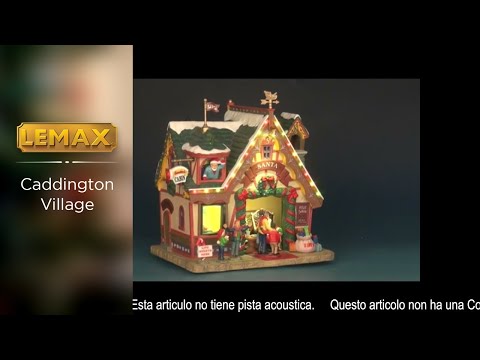 Lemax Santa's Cabin Video