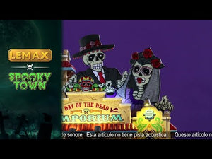 Lemax Day Of The Dead Emporium video
