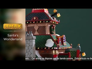 Lemax Elwood's Elf Lodge video