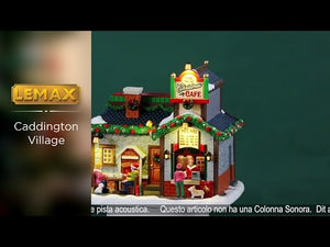Lemax The Christmas Café video