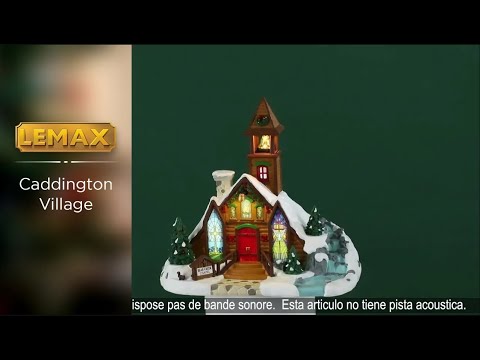 Lemax Bear Creek Chapel video
