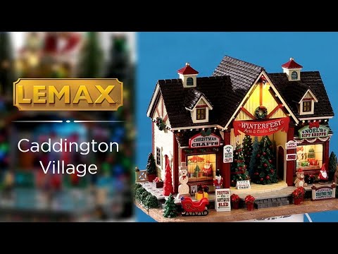 Lemax Winterfest Arts & Crafts Show video