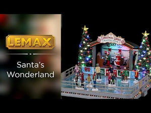 Lemax Christmas Grove Skating Rink