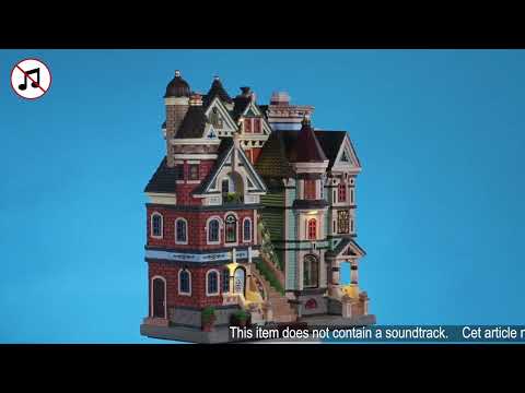 Lemax Houses On A Hill video