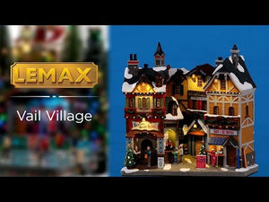 Lemax Alpine Winter Shops video