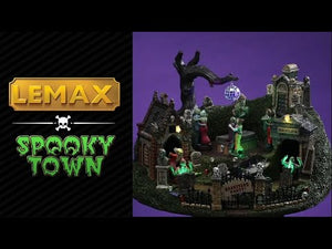 Lemax Graveyard Party