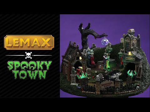 Lemax Graveyard Party