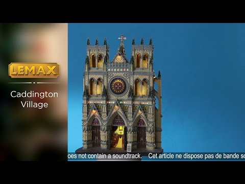 Lemax St. Patrick's Cathedral video