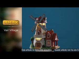 Lemax Olde Stone Mill video